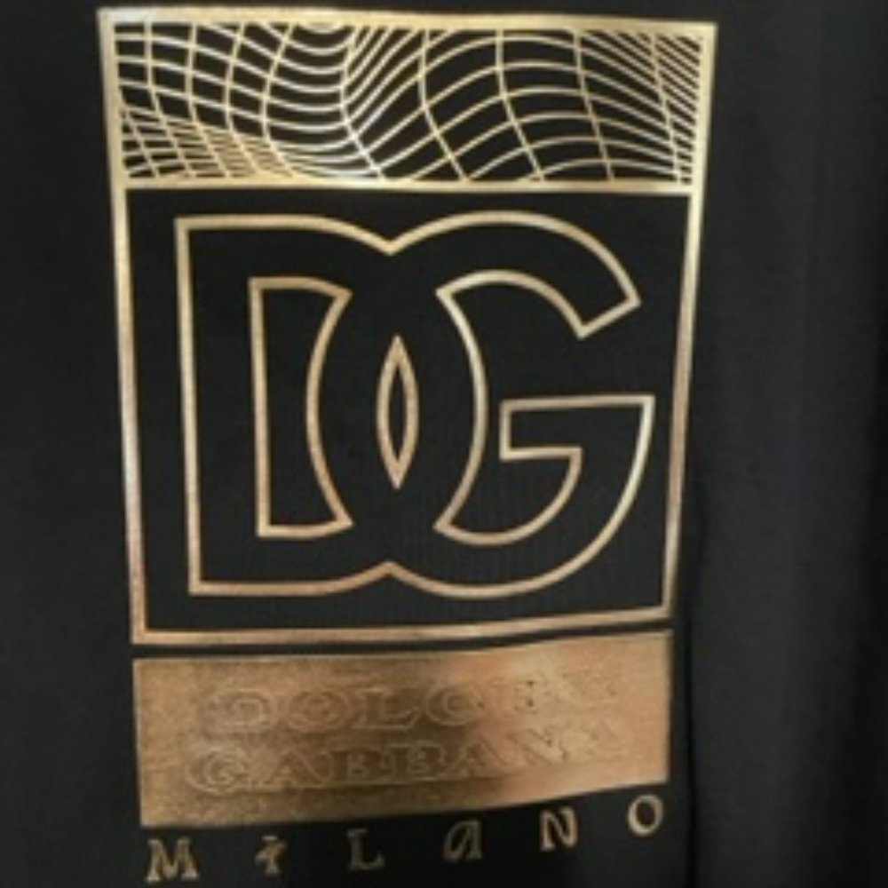 Dolce & Gabbana Realta Parallela UNXD Gold T-Shirt
